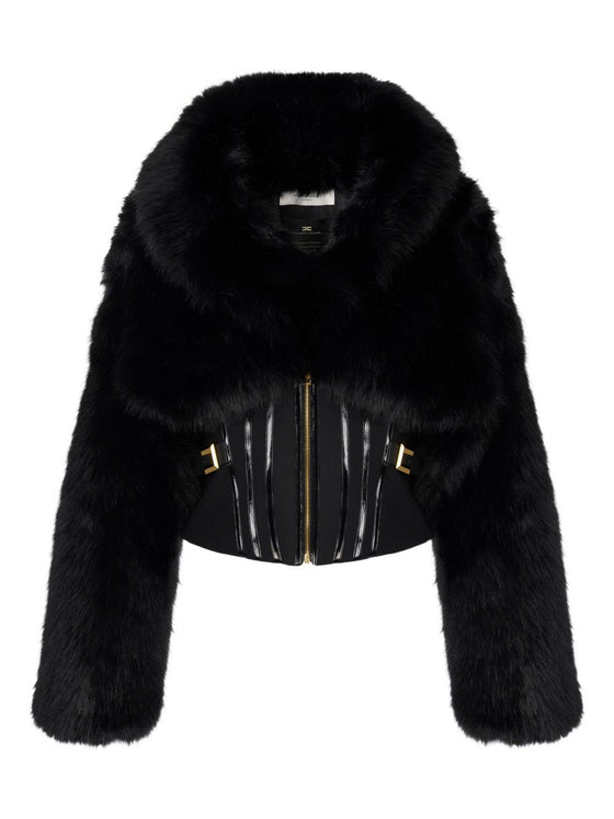 Elisabetta Franchi Jackets Black
