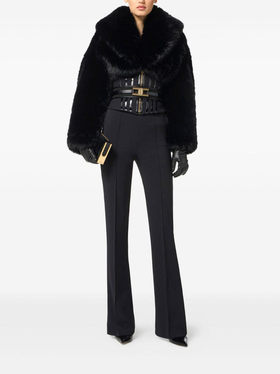 Elisabetta Franchi Trousers Black