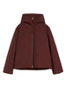 JIL SANDER PLUS Coats Bordeaux