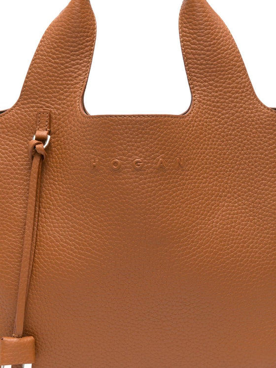 HOGAN PRE Bags.. Leather Brown