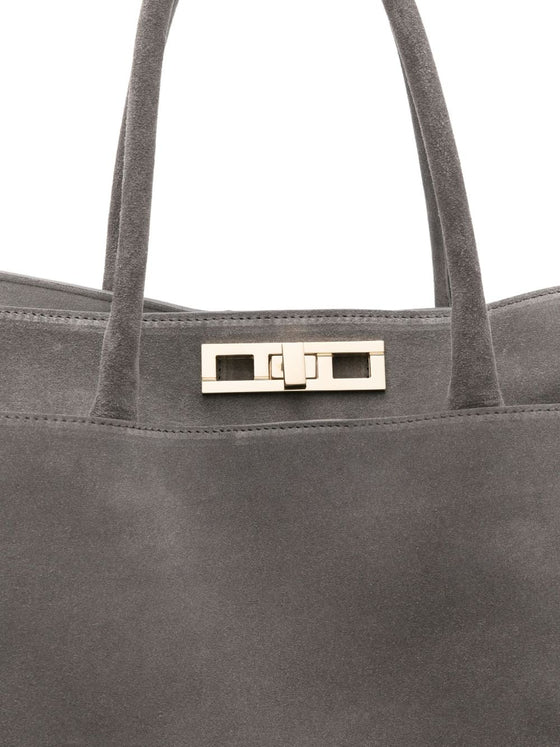 Fabiana Filippi Suede tote bag