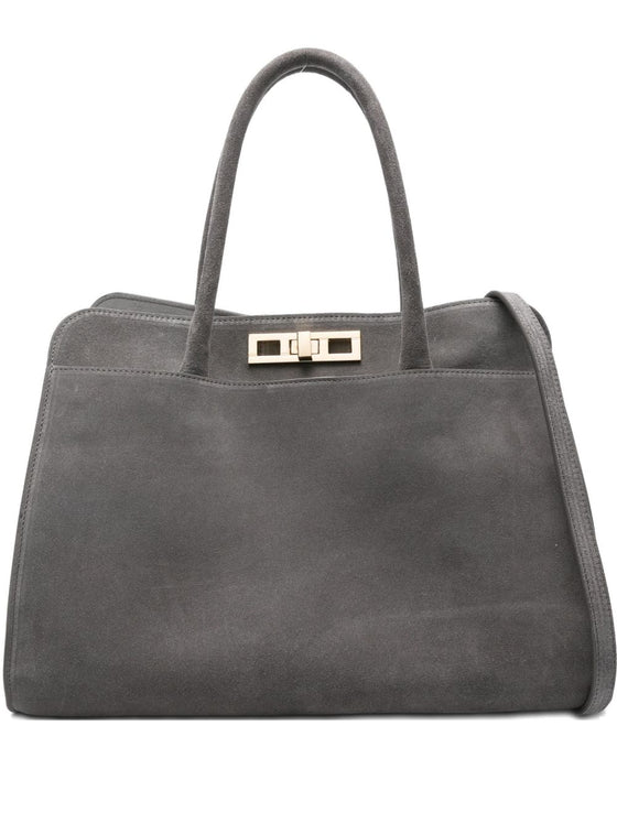 Fabiana Filippi Suede tote bag