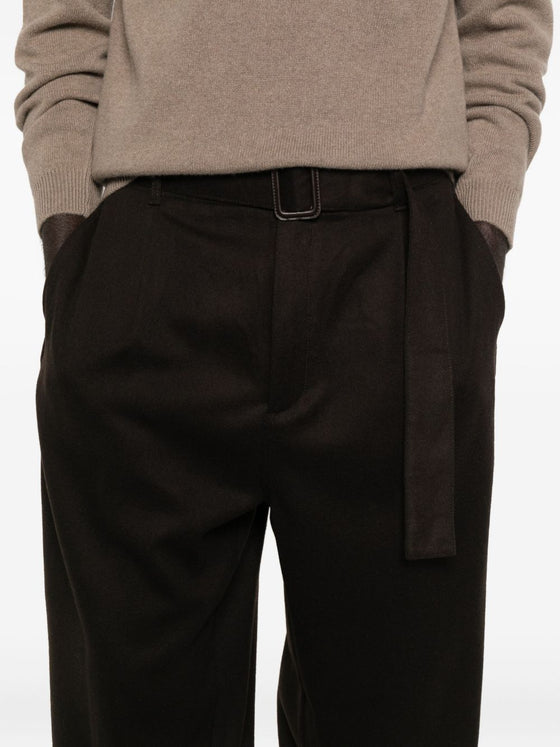 EMPORIO ARMANI EXCLUSIVE Trousers Brown