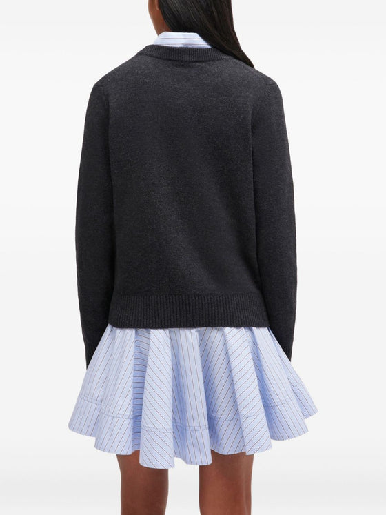 GANNI Sweaters Grey