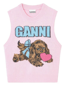  GANNI Sweaters Pink