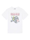 GANNI T-shirts and Polos White