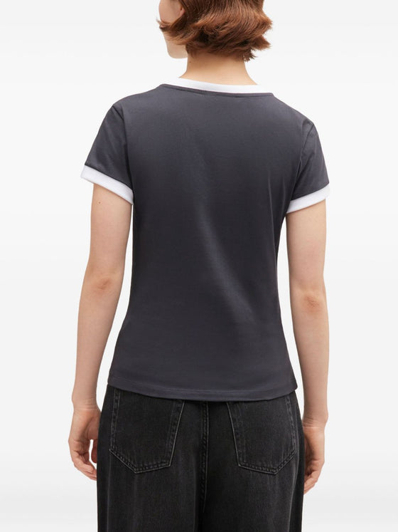 GANNI T-shirts and Polos Grey