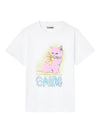 GANNI T-shirts and Polos White