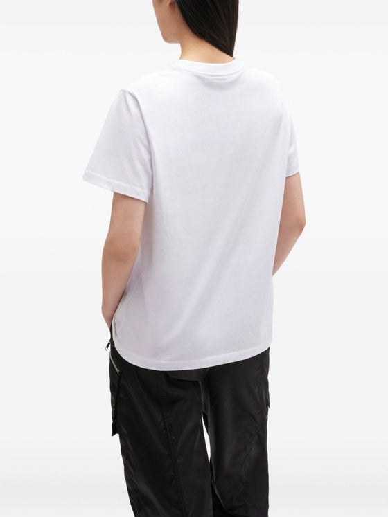 GANNI T-shirts and Polos White