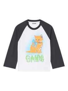  GANNI T-shirts and Polos White