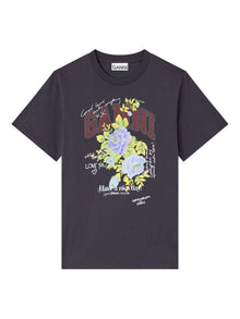  GANNI T-shirts and Polos Grey
