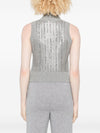 Ermanno Scervino Sequin-embellishment top
