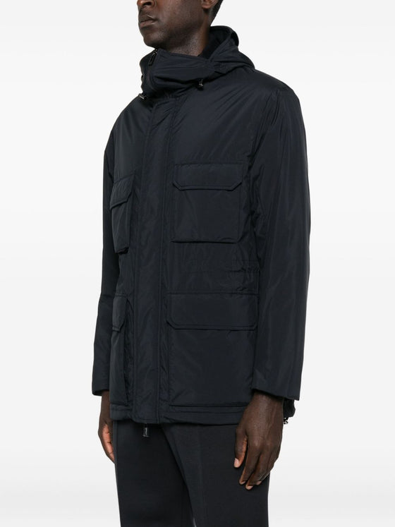 EMPORIO ARMANI CAPSULE Coats Blue