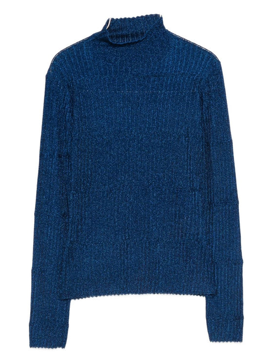 Emporio Armani Ribbed turtleneck sweater