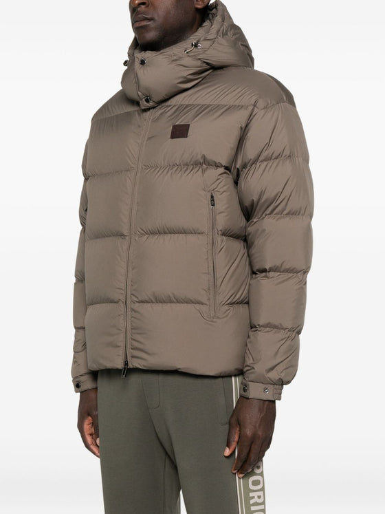Emporio Armani Hooded padded coat