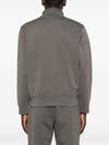 Emporio Armani Zip-front panelled sweater