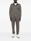 Emporio Armani Zip-front panelled sweater