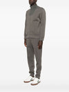Emporio Armani Zip-front panelled sweater