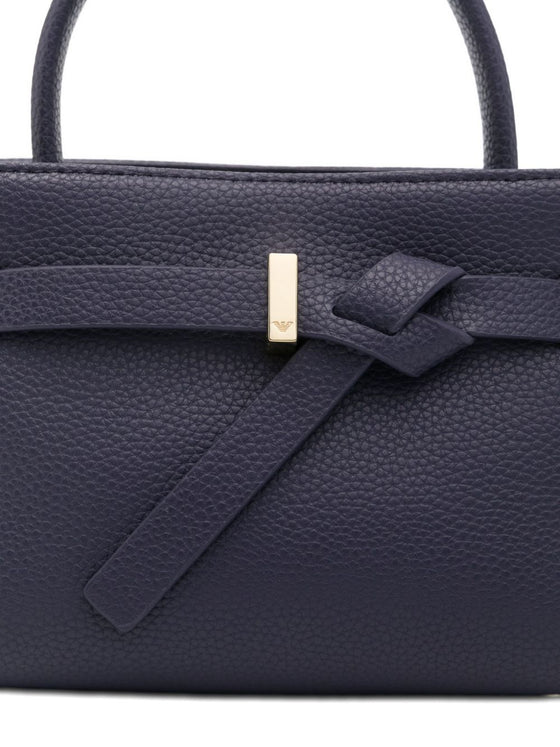 Emporio Armani Mini knotted-detail tote bag