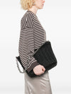 Emporio Armani EA Logo Hobo Embossed Medium Bag