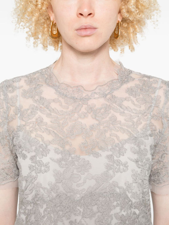 Ermanno Scervino Short-sleeved top