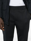 Emporio Armani Elastic-waistband track pants