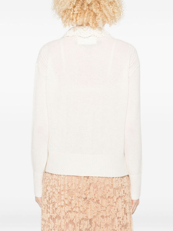 Ermanno Scervino Sweaters White