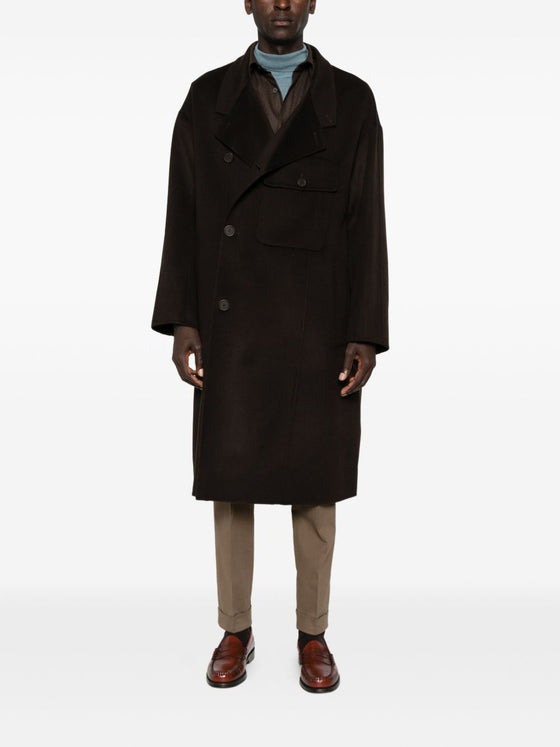 EMPORIO ARMANI EXCLUSIVE Coats Brown