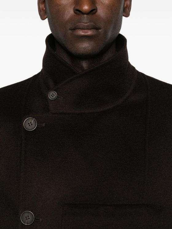 EMPORIO ARMANI EXCLUSIVE Coats Brown