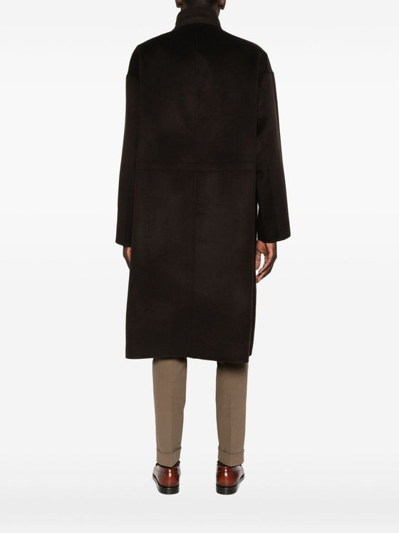 EMPORIO ARMANI EXCLUSIVE Coats Brown