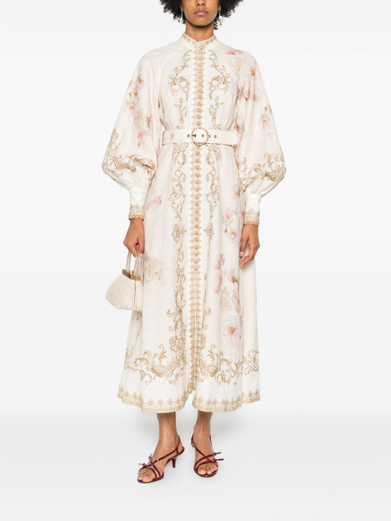 Zimmermann Floral-print buttoned dress