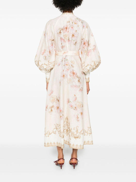 Zimmermann Floral-print buttoned dress