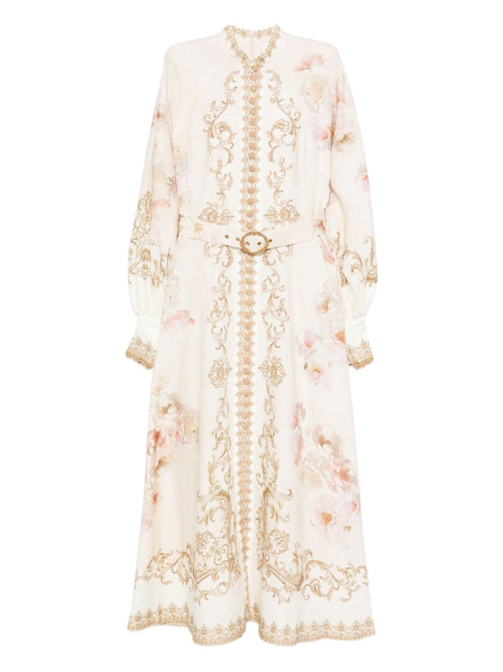 Zimmermann Floral-print buttoned dress