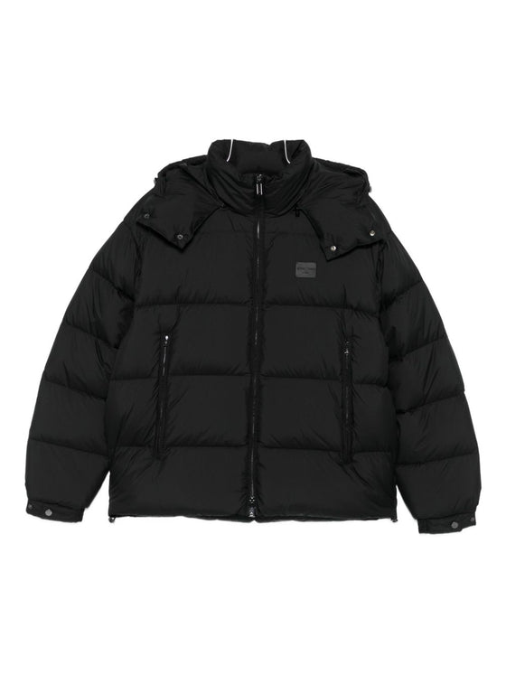 Emporio Armani Coats Black