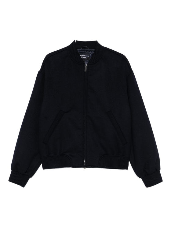 Emporio Armani Coats Blue