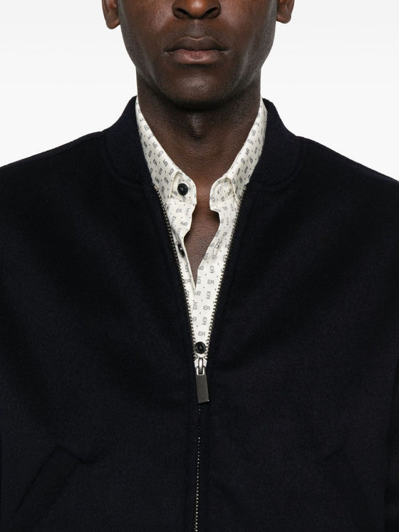 Emporio Armani Coats Blue