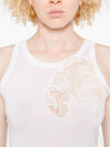 Ermanno Scervino Lace-embellished tank top