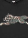 Icecream Running Dog Popover cotton hoodie