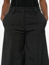 THE LATEST Thelatest Alma wool blend wide-leg trousers
