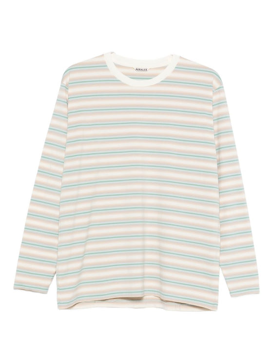 AURALEE T-shirts and Polos Clear Blue