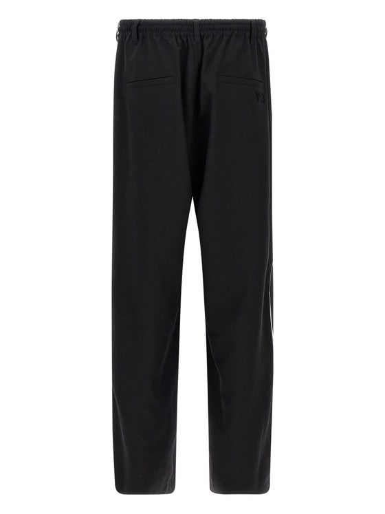 Y-3 Trousers Black