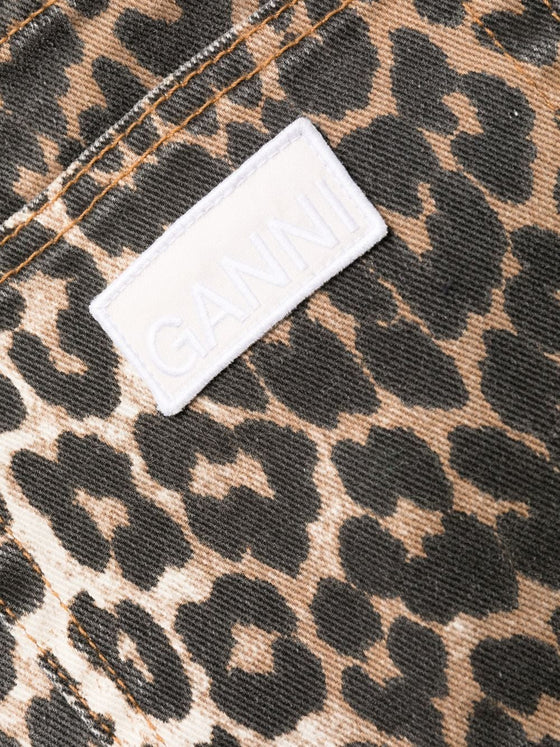 GANNI Jeans Brown