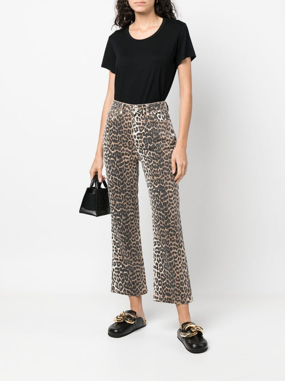 GANNI Jeans Brown