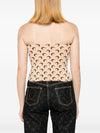 Marine Serre Moon Print Bandeau Top