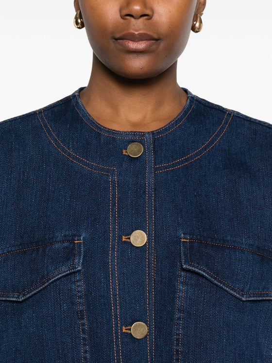 Forte Forte Coats Blue