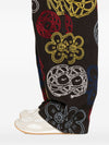 Kenzo Futura Embroidered cotton trousers