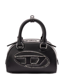  Diesel 1DR Dome-Leather mini bowling bag