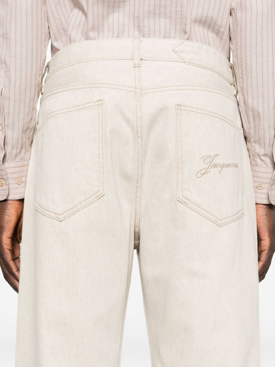 JACQUEMUS Jeans Beige