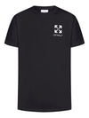 Off White T-shirts and Polos Black