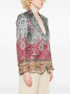 Pierre Louis Mascia Silk single-breasted jacket